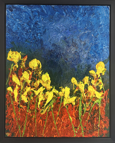 Transposing Joy Movement No. 1 by Peter Hart, Painting for Sale on Singulart