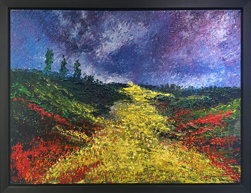 Transposing Joy Movement No. 5 by Peter Hart, Painting for Sale on Singulart