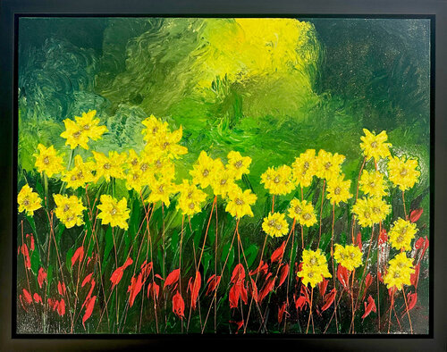 Transposing Joy Movement No. 6 by Peter Hart, Painting for Sale on Singulart