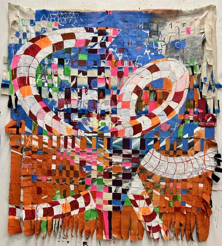 Uncoiled van Galen Cheney, Textiel te koop op Singulart