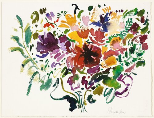 The Wedding Bouquet de Pamela Silver, Pintura a la venta en Singulart