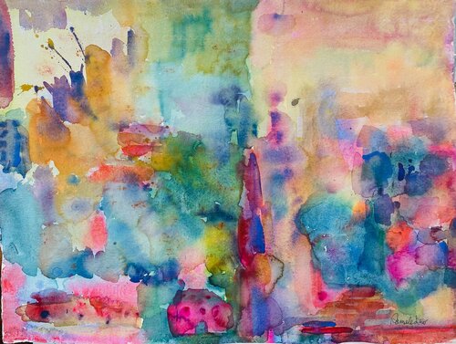 After the Hot Summer Rains in Zimbabwe par Pamela Silver, Œuvre sur papier en vente sur Singulart