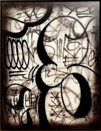 Black and Mild van Sven, Schilderij te koop op Singulart