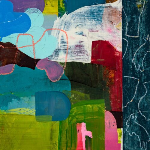 Along the Riverbank von Gabriela Domville, Malerei kaufen auf Singulart