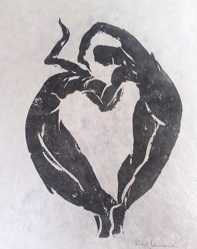 Duetto von Valia LEMCOVICI, Druck kaufen auf Singulart