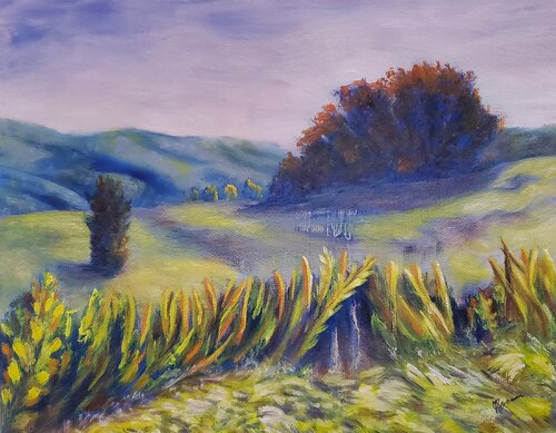 Churchill Valley Greenway, Churchill (Pittsburgh), PA par Joann Renner, Peinture en vente sur Singulart