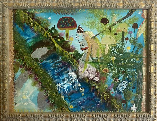 Spirit by OLGA γ, Painting for Sale on Singulart