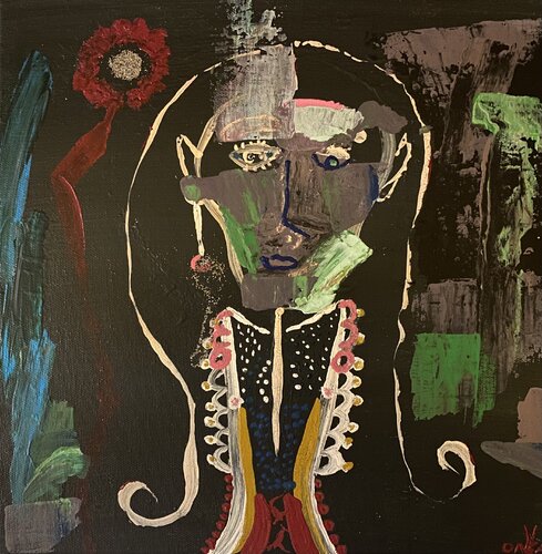 Gentleman’s dimension can’t be destroyed van OLGA γ, Schilderij te koop op Singulart