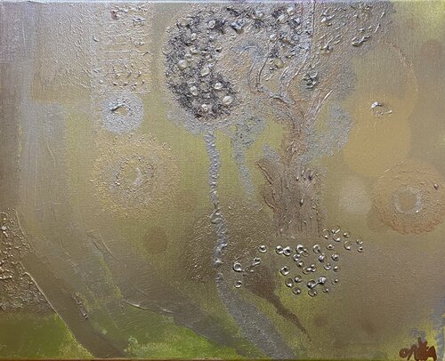 Silver Day by OLGA γ, Painting for Sale on Singulart