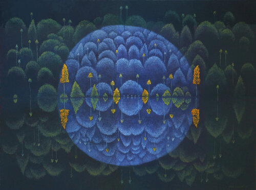 Eden-rapprochement di Antoni Kowalski, Pittura in vendita su Singulart