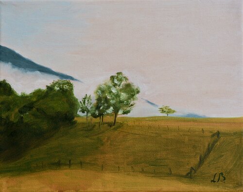 Estudio - cuando acampamos en Francia by Laura Benedito Bernat, Painting for Sale on Singulart