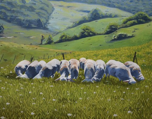 Febrero en las Highlands by Laura Benedito Bernat, Painting for Sale on Singulart