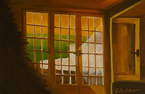 Atardecer en Cabrils by Laura Benedito Bernat, Painting for Sale on Singulart