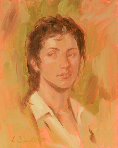 Fall Portrait Study by Laura Benedito Bernat, Painting for Sale on Singulart