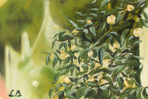 The fence by Laura Benedito Bernat, Painting for Sale on Singulart