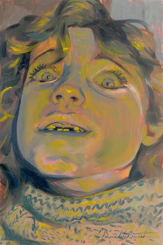 Self portrait I by Laura Benedito Bernat, Painting for Sale on Singulart