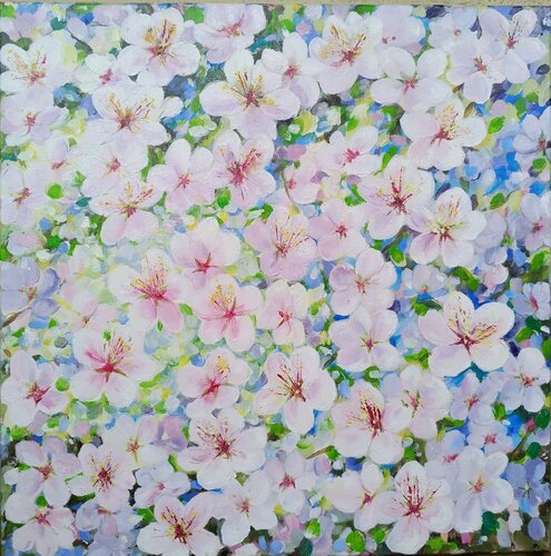 Frühlingsblüten par Anna Art, Peinture en vente sur Singulart
