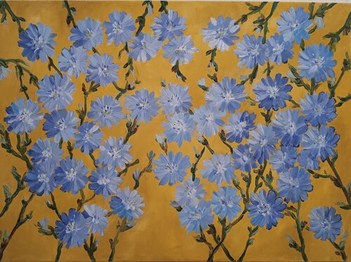 Zichorie par Anna Art, Peinture en vente sur Singulart