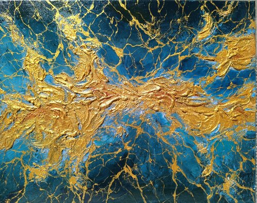 Elektrische Wellen par Anna Art, Peinture en vente sur Singulart