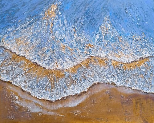 Faszination der Wellen par Anna Art, Peinture en vente sur Singulart