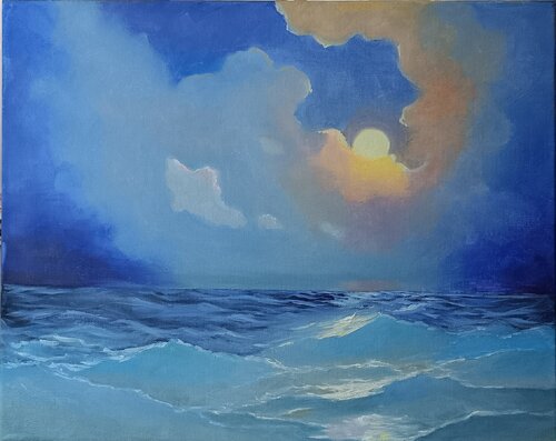 Impressionen von Ivan Aivasowskij par Anna Art, Peinture en vente sur Singulart