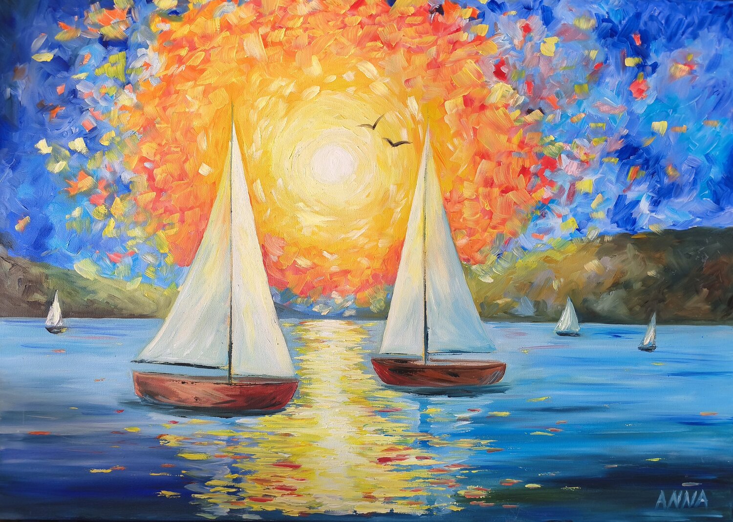 Goldener Weg Anna Art