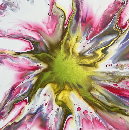 Passiflora edulis di Dominique Ludmann, Pittura in vendita su Singulart