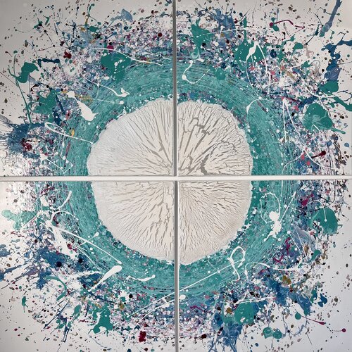 Iris praesentis von Dominique Ludmann, Malerei kaufen auf Singulart