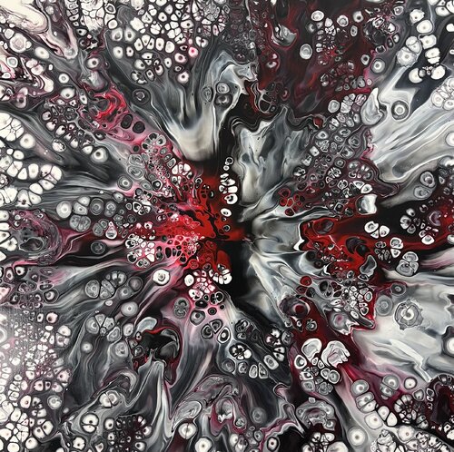 Yin Drache di Dominique Ludmann, Pittura in vendita su Singulart