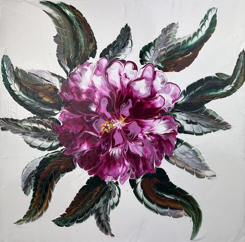 Whirling Blossom di Dominique Ludmann, Pittura in vendita su Singulart
