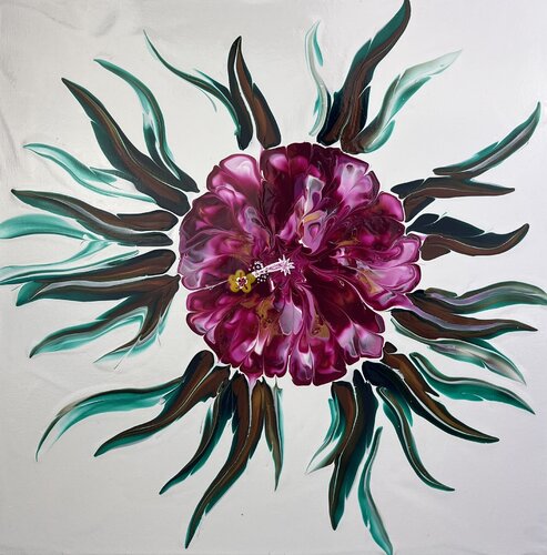 Ballerina Bloom by Dominique Ludmann, Painting for Sale on Singulart