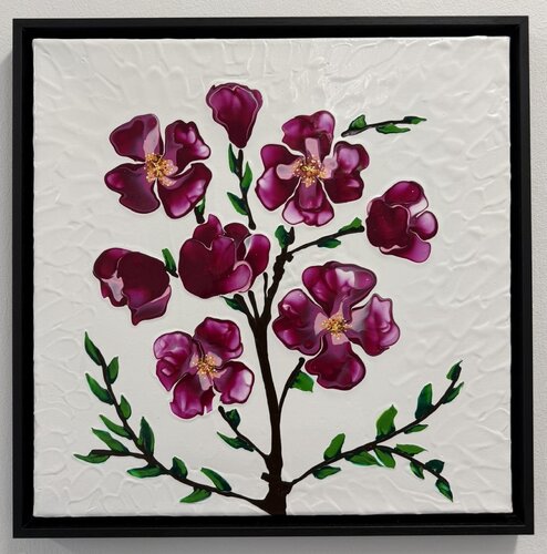 Quiet Blooming di Dominique Ludmann, Pittura in vendita su Singulart