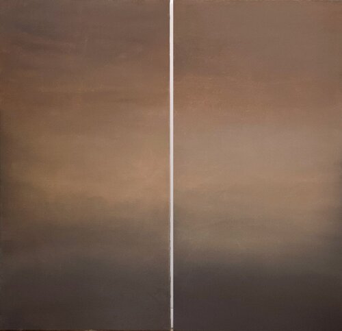 Whispers, minimalist de Alena Post, Pintura a la venta en Singulart