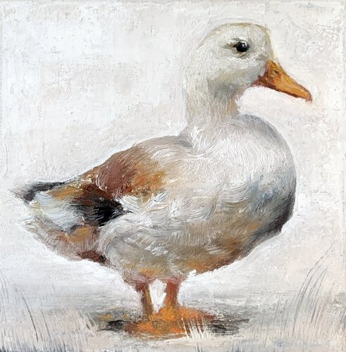 White Duck de Alena Post, Pintura a la venta en Singulart