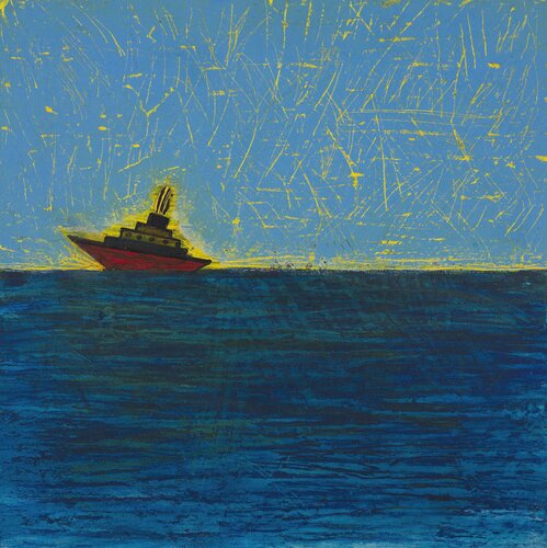 Ocean Blue by Neill Solomon, Painting for Sale on Singulart