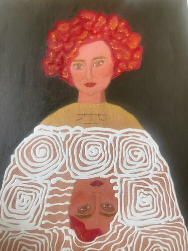 Reflejo interior by Alejandra Patricia, 油畫 for Sale on Singulart