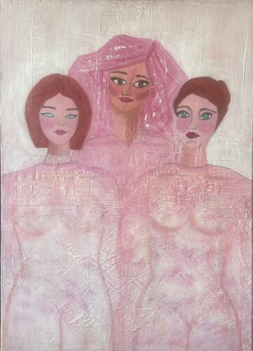 We together de Alejandra Patricia, Pintura a la venta en Singulart