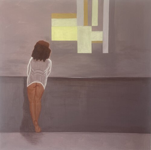 Te escucho by Alejandra Patricia, Painting for Sale on Singulart