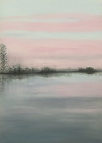 Winter See de Alejandra Patricia, Pintura a la venta en Singulart