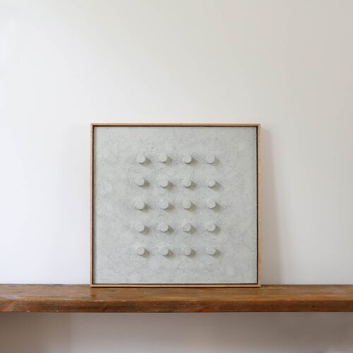 Artwork 05 - Plaster on wood, framed di Patchi Cancado, Altri media in vendita su Singulart