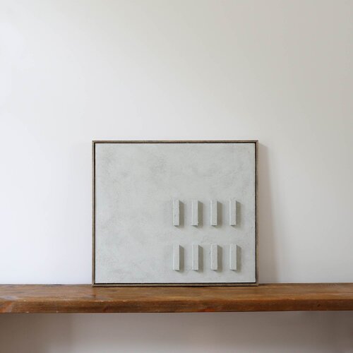 Artwork 07 - Plaster on wood, framed di Patchi Cancado, Altri media in vendita su Singulart