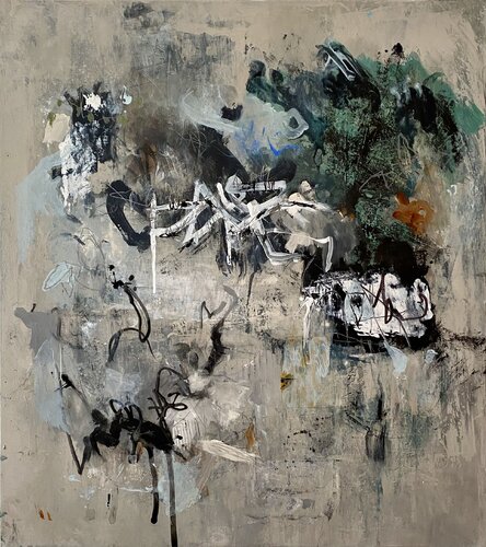 Untitled 0101 di Michail Fotopoulos, Pittura in vendita su Singulart