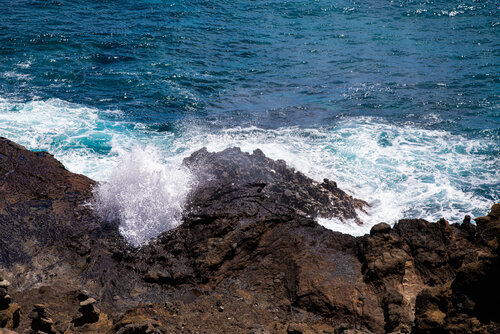 Oahu Blowhole Heather Hollis