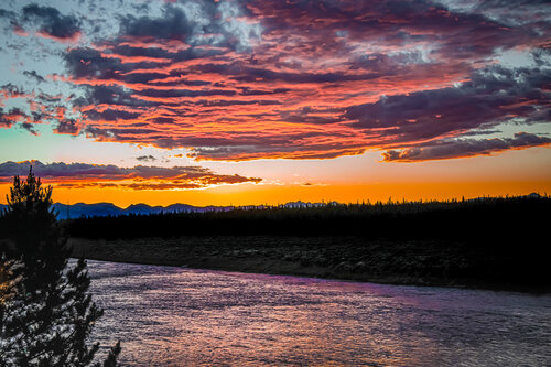 Fire In The Sky di Heather Hollis, Fotografia in vendita su Singulart