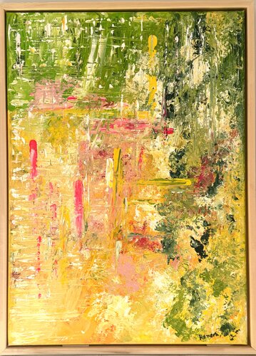 71 soleil vert di Hemera, Pittura in vendita su Singulart