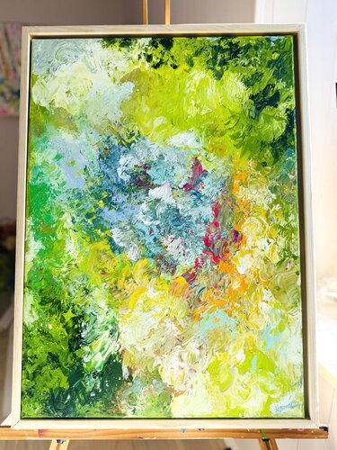 74-Fleur d'été di Hemera, Pittura in vendita su Singulart