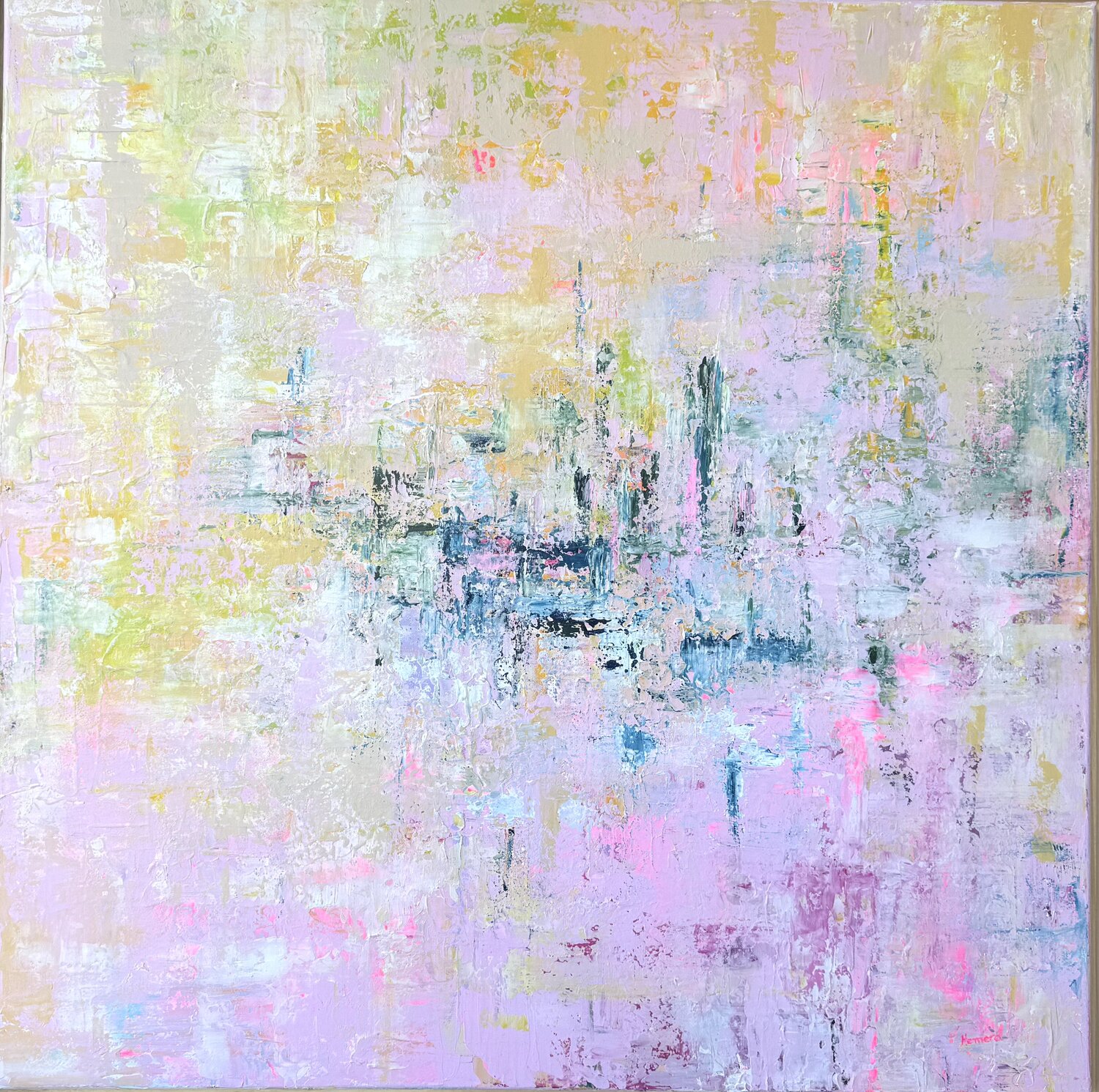 Soft Dawn Hemera Origineel schilderij te koop