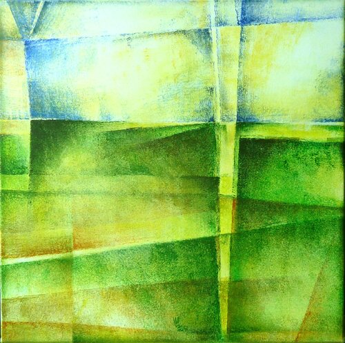 GRÜNLAND di WOZART - Wolfgang Zachow, Pittura in vendita su Singulart