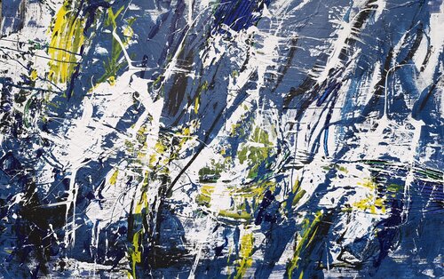 BLEU FORET von Bertrand Namur, Malerei kaufen auf Singulart