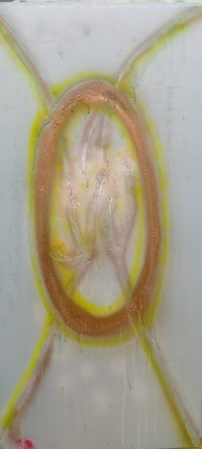 Organismo astral (se vende 2 obrasx1) von Rosiano , el pintor astral ...